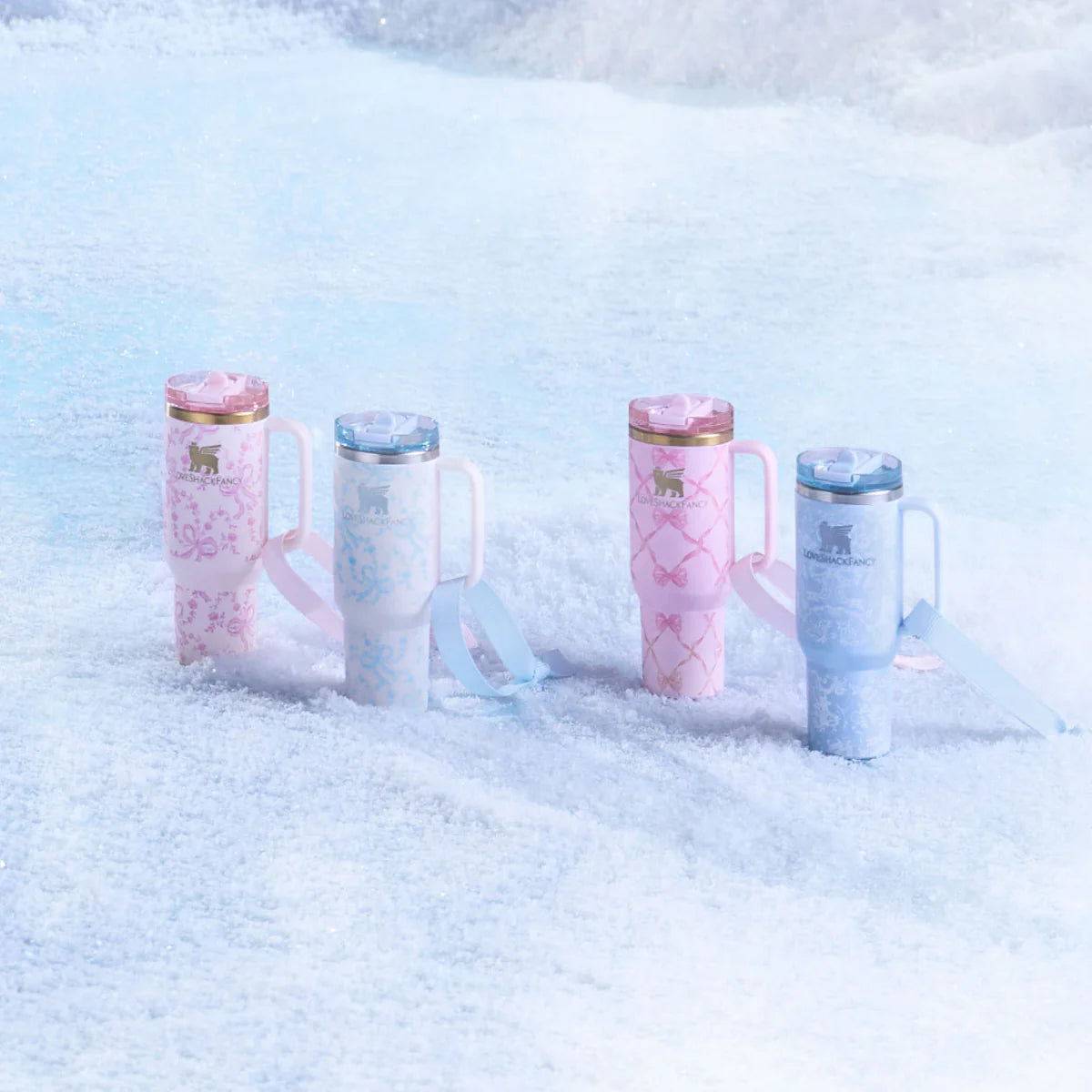 LoveShackFancy Holiday Quencher® ProTour Ornament Set