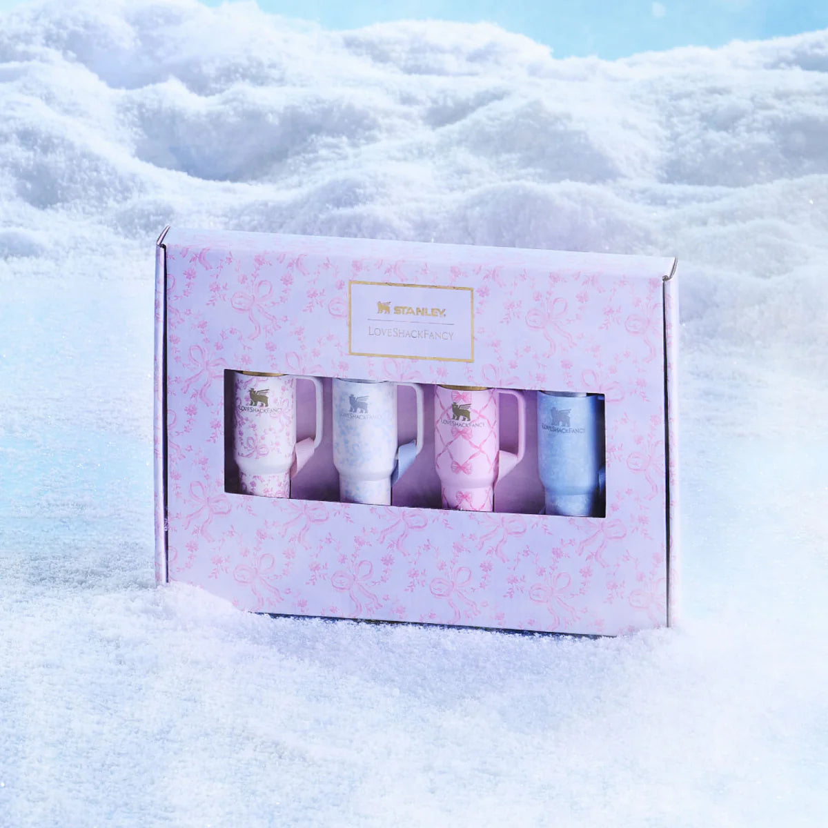 LoveShackFancy Holiday Quencher® ProTour Ornament Set